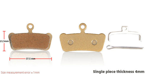 Pasticche freni (2 pezzi) per bici elettriche monopattini elettrici