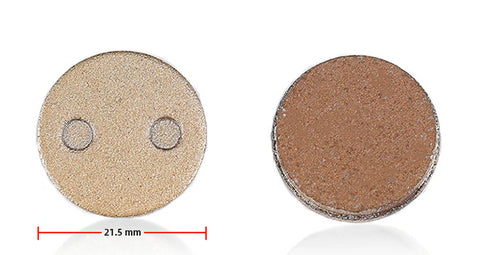 Pasticche freni (2 pezzi) per bici elettriche monopattini elettrichi FIIDO, Kugoo G Max, Xiaomi M365,1S