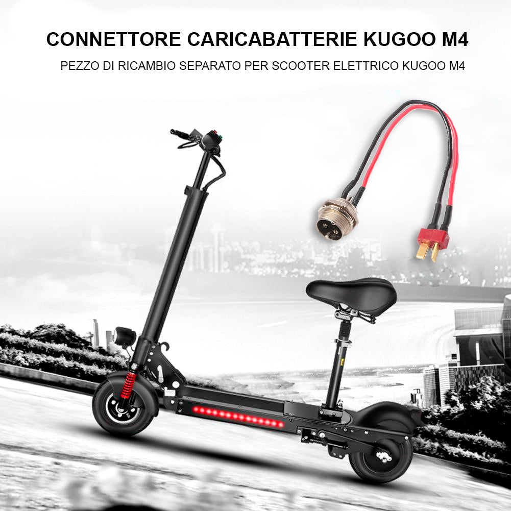 Connettore per scooter elettrici di ricambio per ricarica batteria -  Batteria Italia
