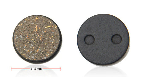Pasticche freni (2 pezzi) per bici elettriche monopattini elettrichi FIIDO, Kugoo G Max, Xiaomi M365,1S