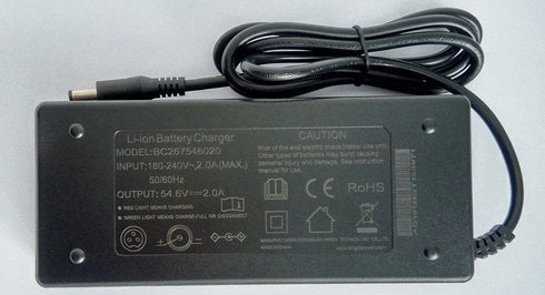 Carica Batteria 54.6V 2A Originale per monopattino elettrico KUGOO G2 Pro