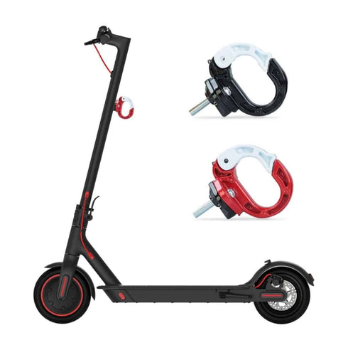 Ganci di Metallo in Diversi Colori | Appendi Borse per Monopattini Elettrici Xiaomi M365 e Pro