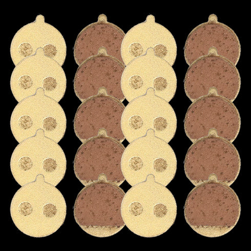 Pasticche (2 pezzi) compatibili per pinza freno Kugoo Kirin KuKirin M4/M4 Pro, KuKirin G3, Engwe Y600 Posteriore e altri