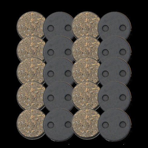 Pasticche freni (2 pezzi) per bici elettriche monopattini elettrichi FIIDO, Kugoo G Max, Xiaomi M365,1S