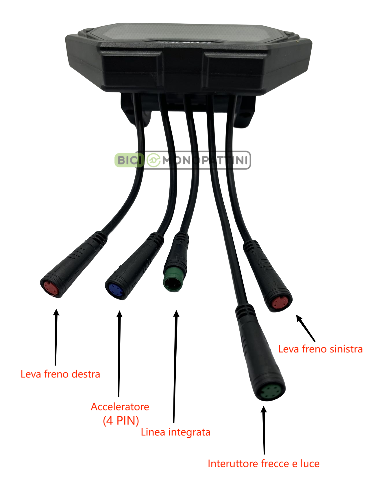 Kit Controller Motore Brushless Per Bici Elettrica - 36V/48V 250W, Con Acceleratore E Leva Freni
